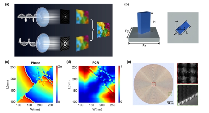 Full-Color Quasi-Achromatic Imaging with a Dual-Functional Metasurface